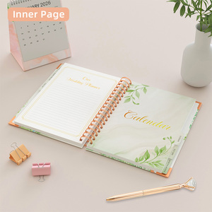 Sang trọng tùy chỉnh 2026 2027 xoắn ốc Wedding Planner cuốn sách và tổ chức với hộp - Product Image 5