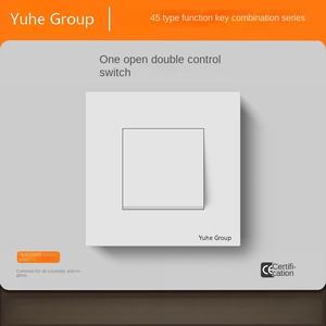 Interrupteur mural à 1 canal, norme européenne, ignifuge PC2, interrupteur mural italien à 1 canal. - Product Image 2