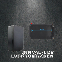 Boîtier de jonction PC étanche IP65 de haute qualité avec couvercle transparent 83*81*56 pour instruments électroniques