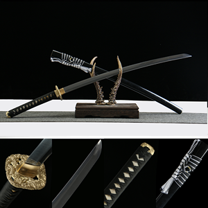 Long <span class=keywords><strong>Yin</strong></span> épée couteau de survie personnalisable en acier inoxydable lame Dragon thème pour la chasse bricolage usage industriel OEM disponible - Product Image 2