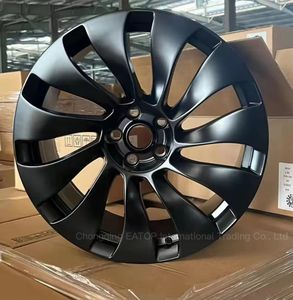 EATOP Llantas de Repuesto de Aleación de Aluminio de 20/21 Pulgadas, PCD 5X114.3mm, Multirradio, Negras, para Tesla Model 3/Y, Certificación CE, en Stock - Product Image 3