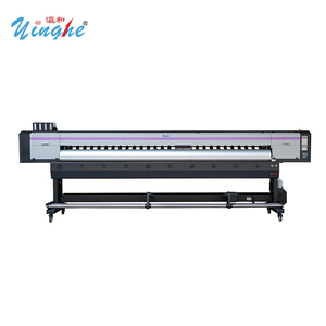 YH 3200C Industrial Digital Inkjet Large Format Printer XP600/I3200 Eco Solvent Printer Banner Tarpaulin Vinyl Printing Machine - Product Image 1