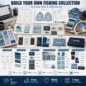 Camiseta de Pesca Personalizada de <span class=keywords><strong>Manga</strong></span> <span class=keywords><strong>Larga</strong></span> con Protección Solar UPF 50, Secado Rápido, Camuflaje, Ropa de Pesca <span class=keywords><strong>para</strong></span> <span class=keywords><strong>Hombre</strong></span> - Product Image 2