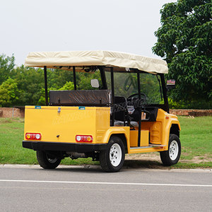 <span class=keywords><strong>Mini</strong></span> voiture de patrouille électrique à quatre roues pour 4 passagers, sûre et sécurisée - Product Image 4