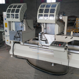 เลื่อยตัดสองหัว CNC สำหรับประตูอลูมิเนียมหน้าต่าง/ประตูและหน้าต่างเครื่องจักร - Product Image 2