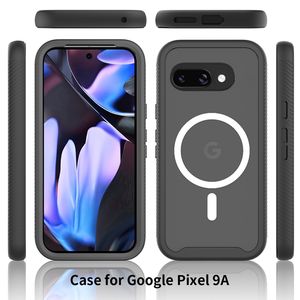 2025 nueva funda completa de PC dura a prueba de golpes con funda protectora magnética para teléfono móvil para <span class=keywords><strong>Google</strong></span> Pixel 9A 9 Pro XL - Product Image 6