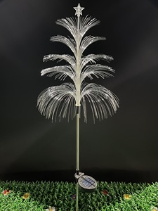 Đèn LED năng lượng mặt trời nhiều màu sắc, chống nước IP65, thiết kế bằng sáng chế của Mỹ, trang trí cây thông Noel ngoài trời, sân vườn - Product Image 5