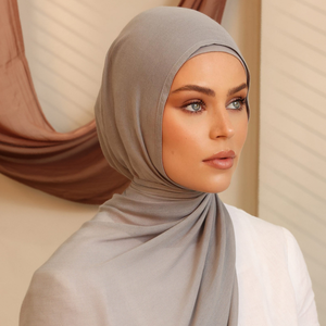 2025 nouveau Floral Modal Jersey Hijab écharpe Opaque non transparent doux coton rayonne Viscose tissé respirant sergé Modal pour l'automne - Product Image 2