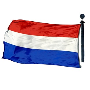 Drapeau des Pays-Bas Hollande Tous les pays Drapeaux nationaux Taille personnalisée Couleur rouge blanc bleu Bannière de promotion d'exposition sportive - Product Image 1
