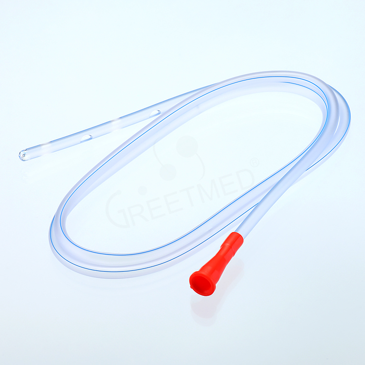 fr12 fr6-fr24 sterile medical transparent single use medical 125cm stomach tube with x-ray