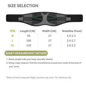 เข็มขัดพยุงหลังแบบตาข่าย PU ระบบพยุงหลังที่แข็งแรง สำหรับผู้ชายและผู้หญิง - Product Image 5