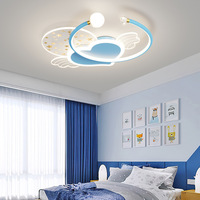 Forme de coeur enfants plafonniers chambre d'enfants acrylique moderne led plafonnier pour chambre