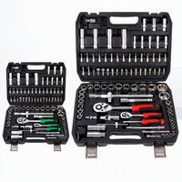 94PCS Auto Repair Tool Set Socket Combination Wrench Kit Household Hardware Tool Box Complete Set for Home Car Maintenance