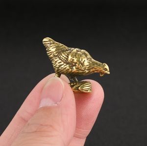 創造的なオンドリの装飾鶏のつつく米の装飾品干支鶏ブロンズ彫刻工芸品卸売 - Product Image 3