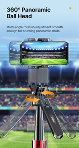 Original Ulanzi MA09 al por mayor selfie stick trípode <span class=keywords><strong>para</strong></span> <span class=keywords><strong>Iphone</strong></span> 16 15 <span class=keywords><strong>14</strong></span> 13 <span class=keywords><strong>Pro</strong></span> <span class=keywords><strong>Max</strong></span> teléfono Android con Control remoto - Product Image 4