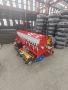 Sembradora de 12 Filas Montada en Tractor, Distribuidor de Fertilizante, Función de Labranza Rotativa, Sembradora de Alta Productividad con Bomba de Engranajes - Product Image 6