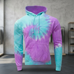 Sweat-shirt à capuche pour homme, coupe classique, tricoté, décontracté, avec poche, 100% coton, impression numérique, style printemps - Product Image 3