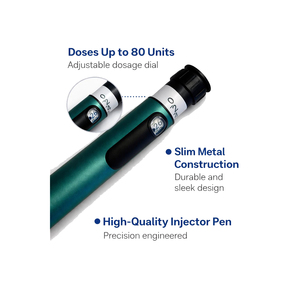 Stylo d'injection métallique réutilisable V2 60UI à dosage précis, plusieurs couleurs, pour outil de soin de la peau, directement de l'usine - Product Image 2