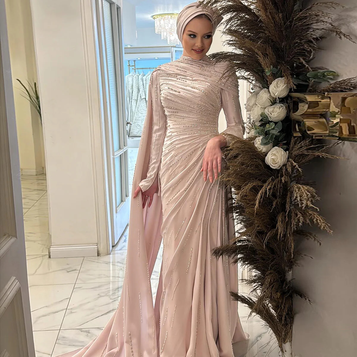 Islamic Evening Dresses UK - 2025 New Design Modest Abaya