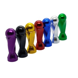 Capuchon de valve Hercules 14x42mm en alliage d'aluminium universel pour remplacement de pneus de voiture - Product Image 5