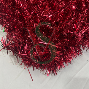 Guirnalda de Malla de PVC Dorada de Alta Calidad, Alfombra de Espumillón, Césped para Navidad, Decoración con Motivos 3D - Product Image 3