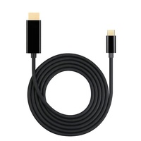 Câble USB C 3.1 vers HDMI Xput 6FT, prend en charge la résolution vidéo 4K 30Hz, adaptateur vidéo haute résolution, connecte le téléphone portable à un téléviseur, un moniteur ou un écran.