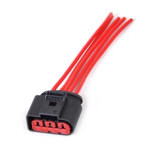 Rangkaian Kabel Kustom LED Strip 4-Pin JST XH 2.54mm Berperingkat IP66 dengan Selubung PVC, Konektor Betina ke Ujung Kabel dengan Kabel Tanpa Isolasi - Product Image 1