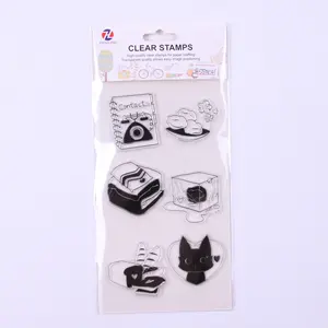 Rubber Stamp Clear Stamp DIY Silicone Seals Scrapbooking Clear Stamp Supplies