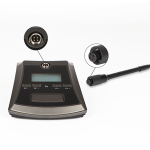 Système de microphone sans fil UHF professionnel à quatre canaux GAW-H04 pour salle de conférence et prise de parole en public - Product Image 6
