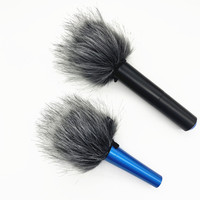 Filtre anti-pop Blue Mantis universel, bonnette de microphone en fourrure synthétique, pare-vent en fourrure, protection anti-vent pour microphone portable