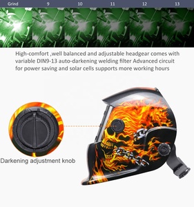 Tiandehi — <span class=keywords><strong>casque</strong></span> <span class=keywords><strong>de</strong></span> soudage solaire, <span class=keywords><strong>meilleur</strong></span> accessoire <span class=keywords><strong>de</strong></span> soudage avec grand écran, auto-assombrissant, couleur réelle - Product Image 2