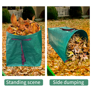 Sac de ramassage de feuilles de jardin, type pelle à feuilles, grand format, pour la collecte des feuilles et des déchets de pelouse - Product Image 2