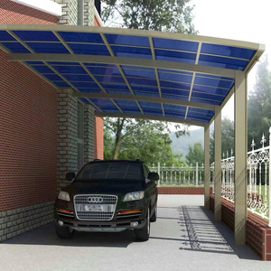 Auvent de <span class=keywords><strong>voiture</strong></span> en aluminium de haute <span class=keywords><strong>qualité</strong></span> avec surface imperméable pour garage domestique et stationnement de voitures - Product Image 3
