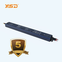 Driver LED YSD IP67 DALI DT6 Dimmable 60W AC-DC 0-10V à gradation par pression, certifié ROHS, monocanal pour éclairage, boîtier en aluminium