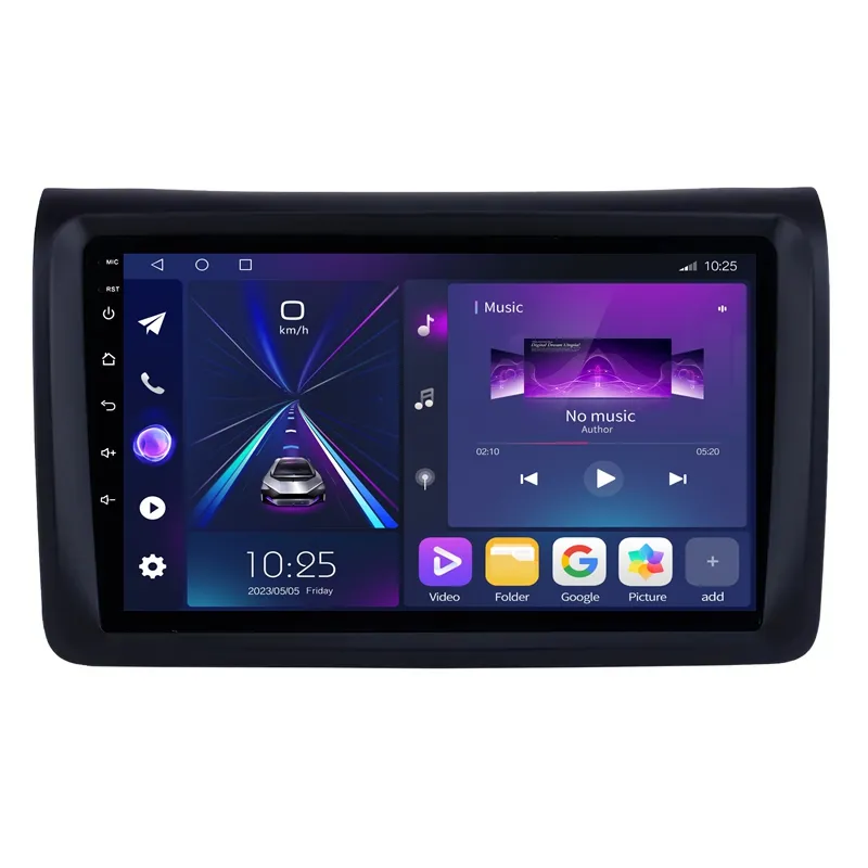 9 дюймов Android 12,0 HD сенсорный экран автомобильный DVD-плеер для NISSAN NV350 с GPS-навигацией Wi-Fi зеркальная ссылка USB FM AM