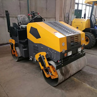 Équipement et outils de construction de routes de haute qualité Double tambour nouveau petit rouleau de route de vibration