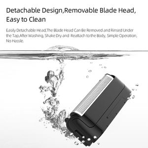 Rasoio da Viaggio Ultra-Sottile Trueman RSCW-8107 per Uomo, Ricaricabile con Due Testine Oscillanti, Silenzioso e Tascabile per Uso in Auto - Product Image 5