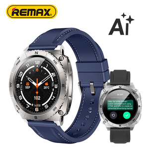 Remax xoay bezel ai cao cấp thông minh xem 2025 không thấm nước IP68 reloj inteligente AMOLED tập thể dục nam giới smartwatch cho phụ nữ người đàn ông - Product Image 1