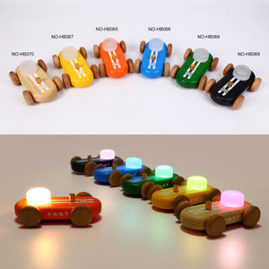 Lampe d'ambiance à changement de couleur RVB pour voiture, lampe de nuit LED rechargeable, décor créatif, coffre-fort, chambre à coucher, cadeau de chevet adapté aux enfants - Product Image 2