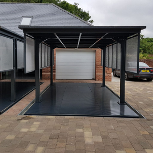 Wemet <span class=keywords><strong>Lift</strong></span> Parkir Mobil Otomatis, <span class=keywords><strong>Lift</strong></span> Kendaraan Portabel Gunting 2 Lapis untuk Garasi Rumah - Product Image 3