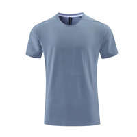 Personaliza tu propia camiseta deportiva de secado rápido para clubes, reflectante, para correr de noche, agradable al tacto, ligera y sin estampado.