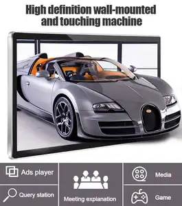 27-Zoll Android Wandmontage-Touchscreen für den Innenbereich LCD-Werbebildschirm für Restaurant Menü Werbung veröffentlichen