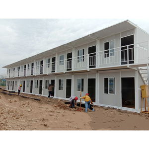 Casas Prefabricadas Contenedor de 2 Habitaciones, Casa Contenedor, Casa Modular Solar, Mini Oficina Prefabricada Desmontable, Campamento - Product Image 1