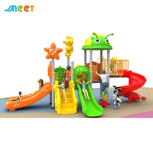 Kids Outdoor Play Games Playground Interesting Amusement Park Slide