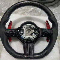Volant de voiture en fibre de carbone pour BMW M3 M4 M5 M6 E81 E87 E82 E88 E90 E91 E92 E93 F30 F32 F10 F20 F07 F01 F82