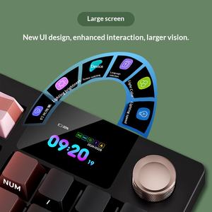 Teclado Mecánico Personalizado de Tres Modos para Juegos, Deportes Electrónicos, Intercambiable en Caliente, Inalámbrico Bluetooth para Oficina y Computadora - Product Image 3
