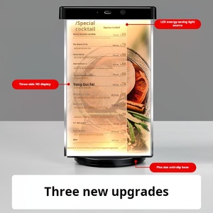 Liquor Brand Modern Light-up <strong>Rotating</strong> Triangular Acrylic Floor Standing High-end Customized Advertising <strong>Display</strong> <strong>Stand</strong> for - Product Image 6