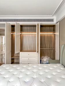 Armario de MDF de Estilo Americano Clásico, Diseño Personalizado, Combinación <span class=keywords><strong>Retro</strong></span> Exquisita en Tonos Crema, con un Aspecto Estético - Product Image 3