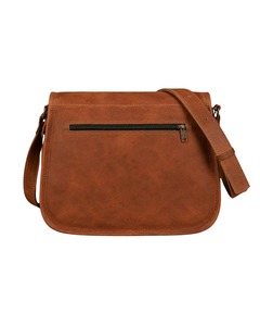 Vintage Style <b>Medium</b> Size Genuine Leather Waterproof Lightweight Crossbody Bag Adjustable Sling Strap Large Capacity Casual bag - Product Image 6