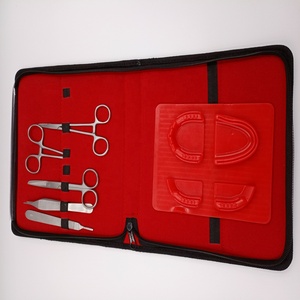 Red Dental Suture Pads With Red Kits Student Suture Kit | Dental Suture Kits by Pissco Instruments PIUYWE783F - Product Image 5